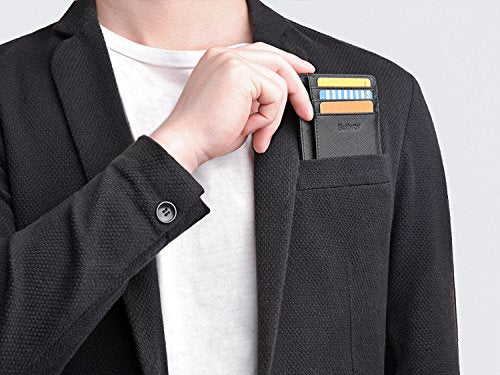 Rynx | Slim Minimalist Front Pocket RFID Blocking Leather Wallet