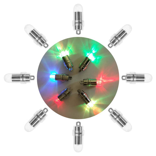 Rynx | Sumdirect 50Pcs Color Changing Led Mini Lights, Waterproof Submersible Flashing Lights For Paper Lantern Balloon Flowers Wedding Halloween Christmas Party Decoration Centerpieces