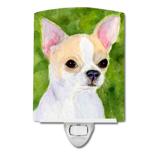Rynx | Chihuahua Ceramic Night Light, UL Certified, 6X4X3, Multicolor