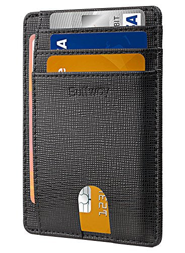 Rynx | Slim Minimalist Front Pocket RFID Blocking Leather Wallet