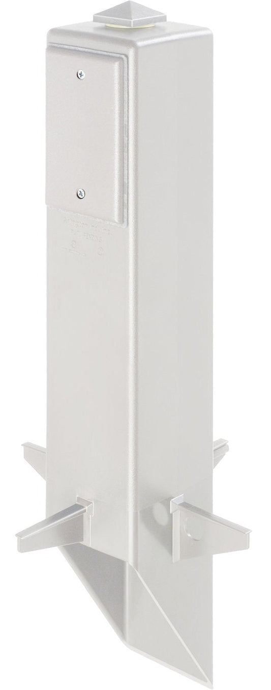 Rynx | Arlington Industries Gp19W-1 Gard-N-Post Outdoor Landscape Lighting Garden Post, 19 Inches, White