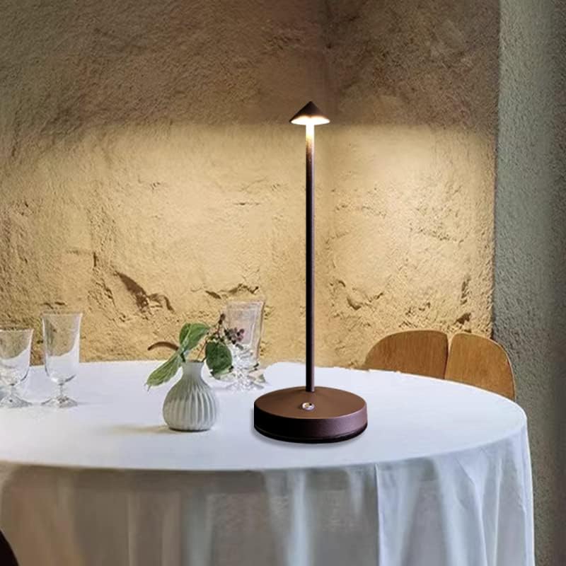 Rynx | Eypid The table lamp, Rechargeable Led Touch Lamp, Dimmable Night Light, Rust