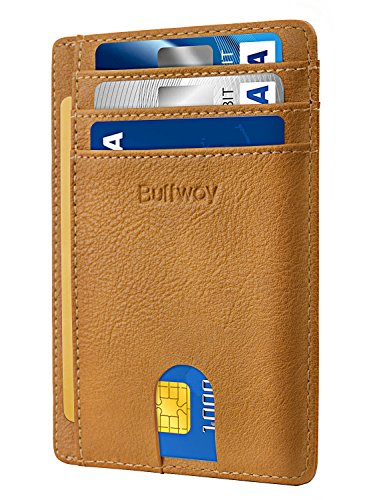 Rynx | Slim Minimalist Front Pocket RFID Blocking Leather Wallet