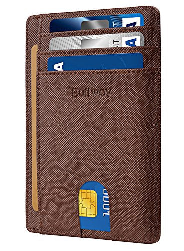 Rynx | Slim Minimalist Front Pocket RFID Blocking Leather Wallet