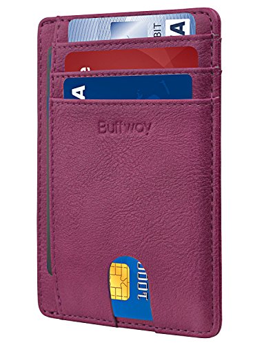 Rynx | Slim Minimalist Front Pocket RFID Blocking Leather Wallet