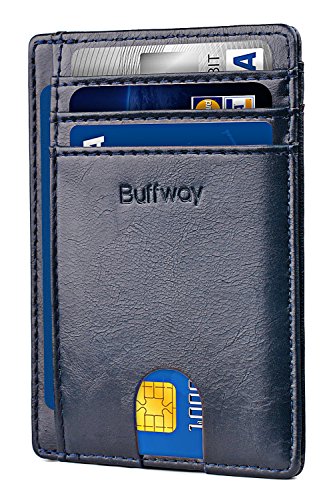 Rynx | Slim Minimalist Front Pocket RFID Blocking Leather Wallet