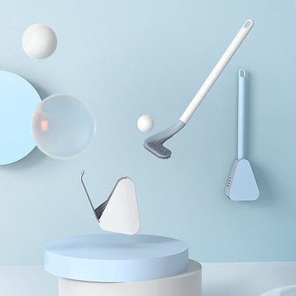Rynx | Long Handle Flexible Silicone Golf Toilet Brush