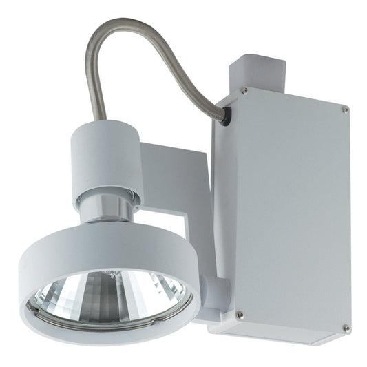 Rynx | Jesco Lighting Hmh701T6Fl39B Contempo 701 Series Metal Halide Track Light Fixture, T6 36-Degree Flood, 39 Watt, Black Color