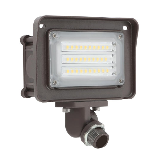 Rynx | Dakason 30W LED Floodlight Outdoor, Twilight-to-Daylight Photocell 180° Adjustable Motion Arm, 3900Lm 5000K Replaces 100W Hps/Mh, Ip65 Waterproof Outdoor Security Lighting Fixture, 100-277Vac, Etl Listed