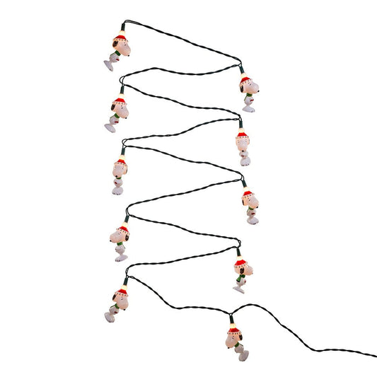 Rynx | Peanuts Kurt Adler 11-Foot 10-Light Snoopy Light Set