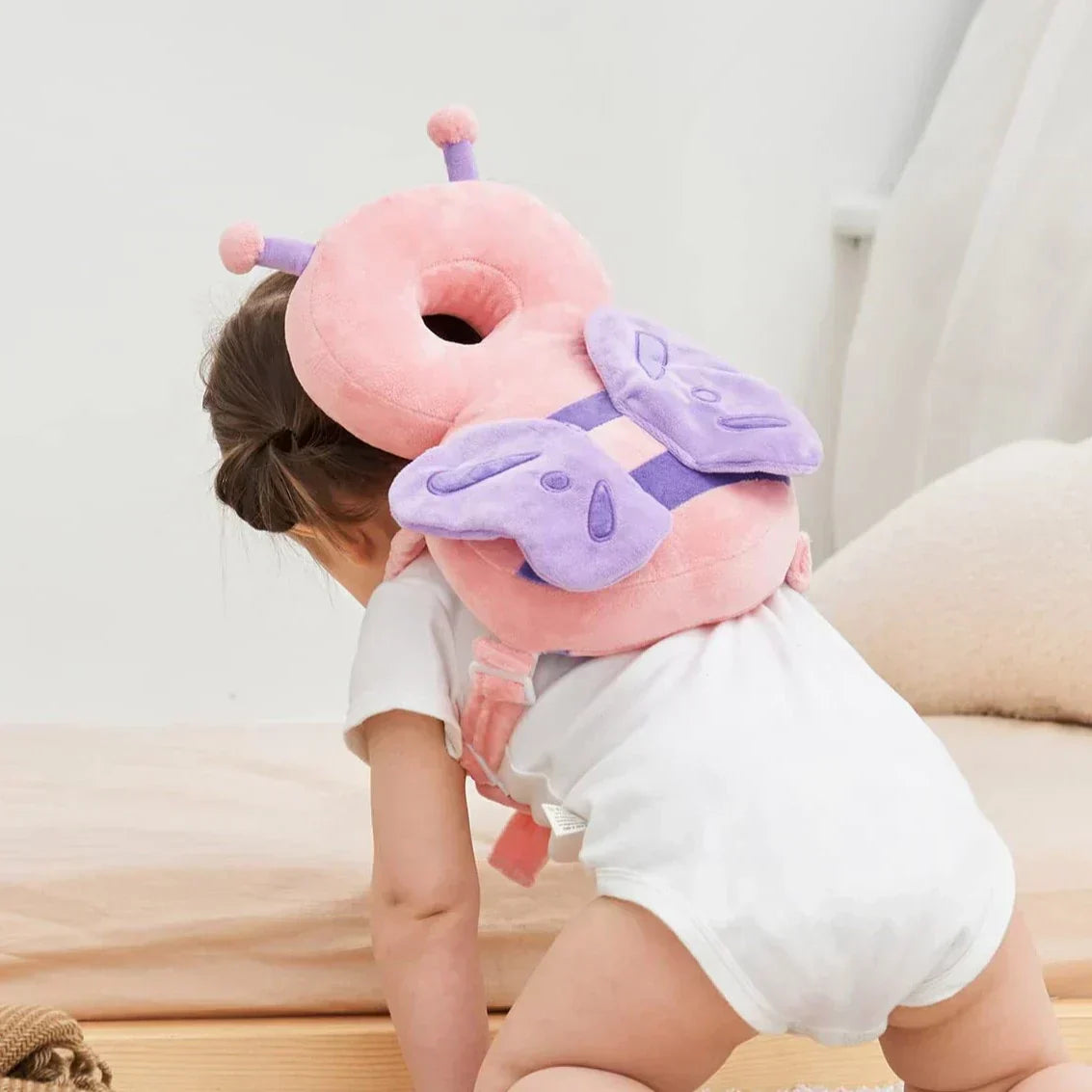 RYNX | Luxury Head Protector for Babies Butterfly