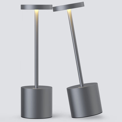 Rynx | Yiben 2Pack Wireless Table Lamp - Rechargeable Led, 5000Mah, 3 Brightness Levels, Gray