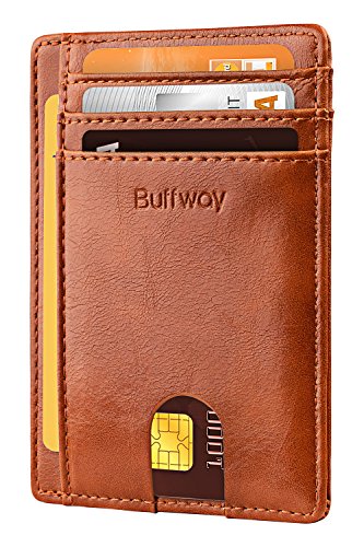 Rynx | Slim Minimalist Front Pocket RFID Blocking Leather Wallet