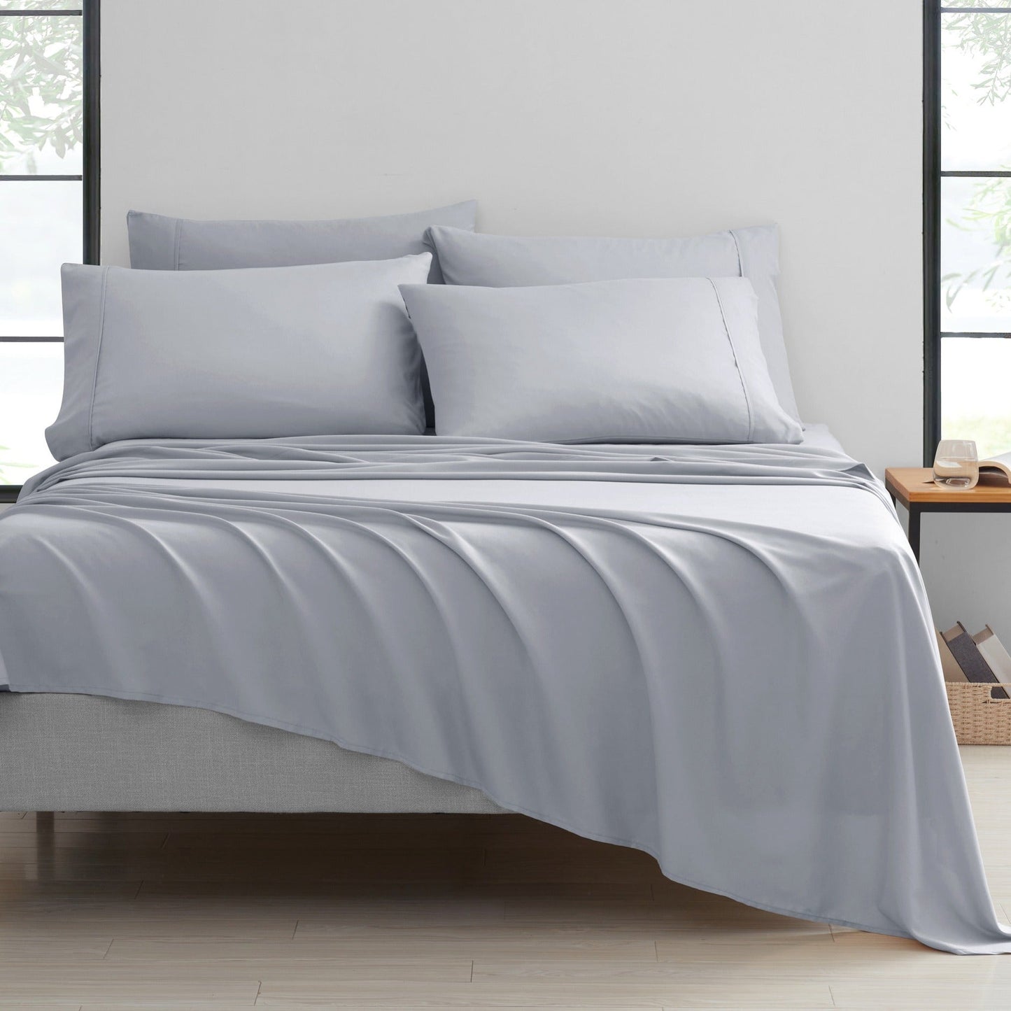Rynx | Bamboo 2000 Thread Count 6-Piece Luxury Sheet Set - Organic, Cooling, 16 Inch Deep Pocket, Egyptian Luxury with Bonus Pillowcases - Shrink and Fade Resistant