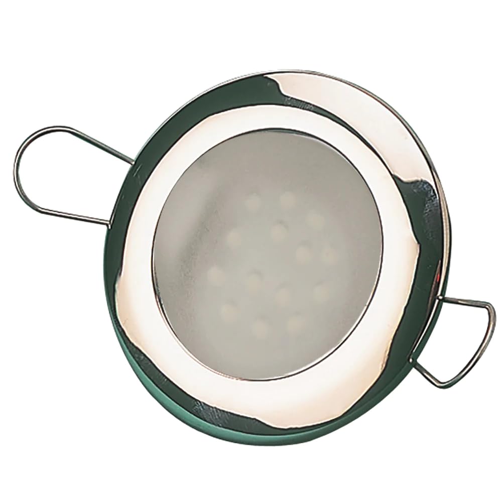Rynx | Sea-Dog LED Ceiling Lamp 2-7/16&quot; - Brushed Finish - 60 Lumen - Frosted Lens - Stamped 304 Stainless Steel