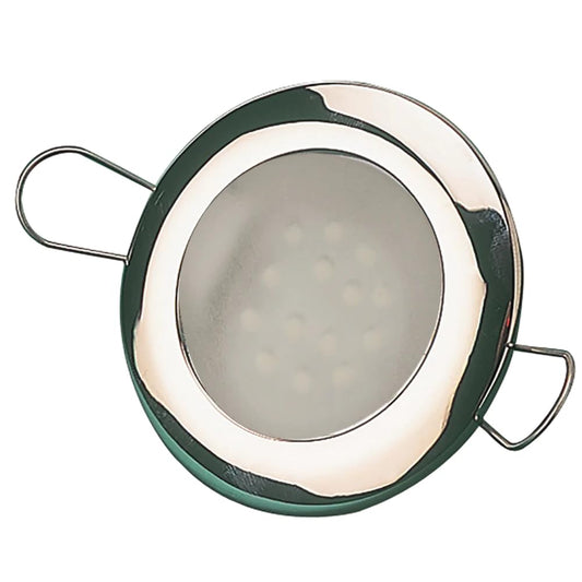 Rynx | Sea-Dog LED Ceiling Lamp 2-7/16&quot; - Brushed Finish - 60 Lumen - Frosted Lens - Stamped 304 Stainless Steel