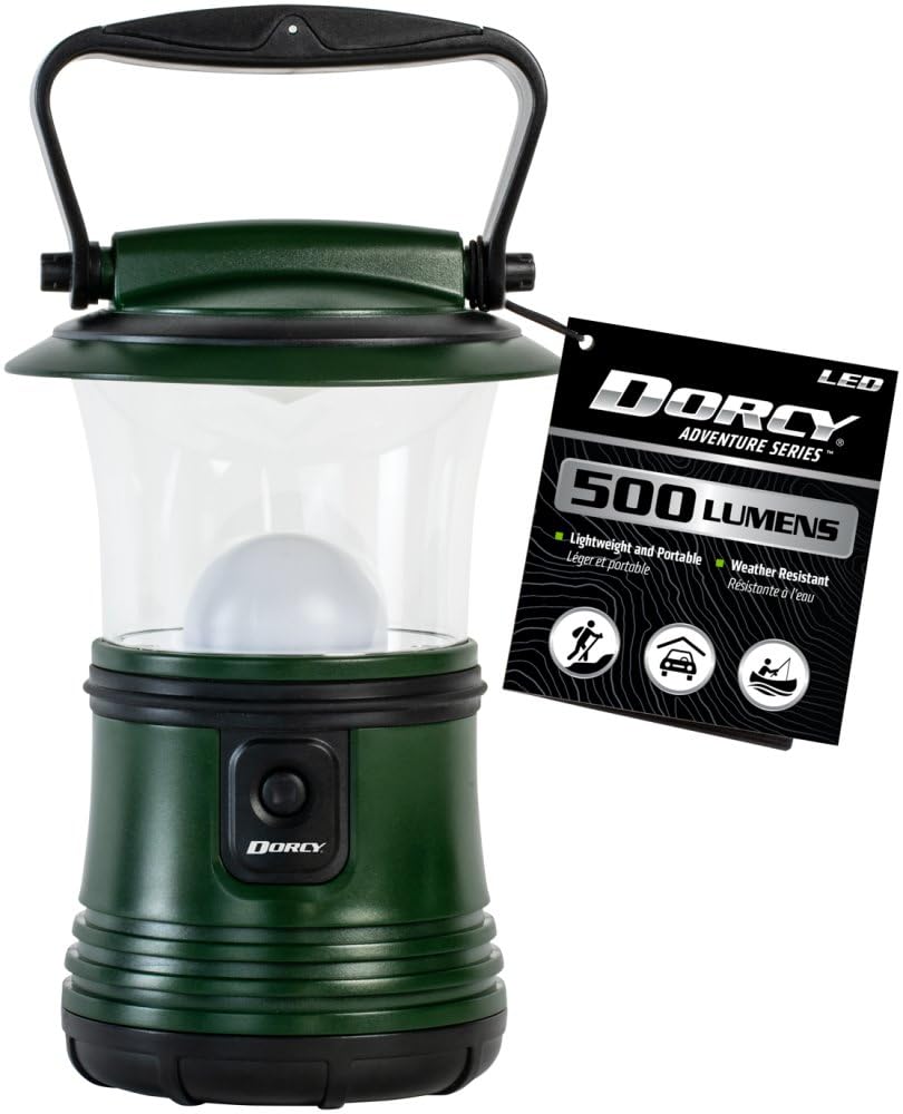 Rynx | Dorcy 41-3103 7" Green Led Waterproof Lantern - 4 Pack, Durable Aluminum Design