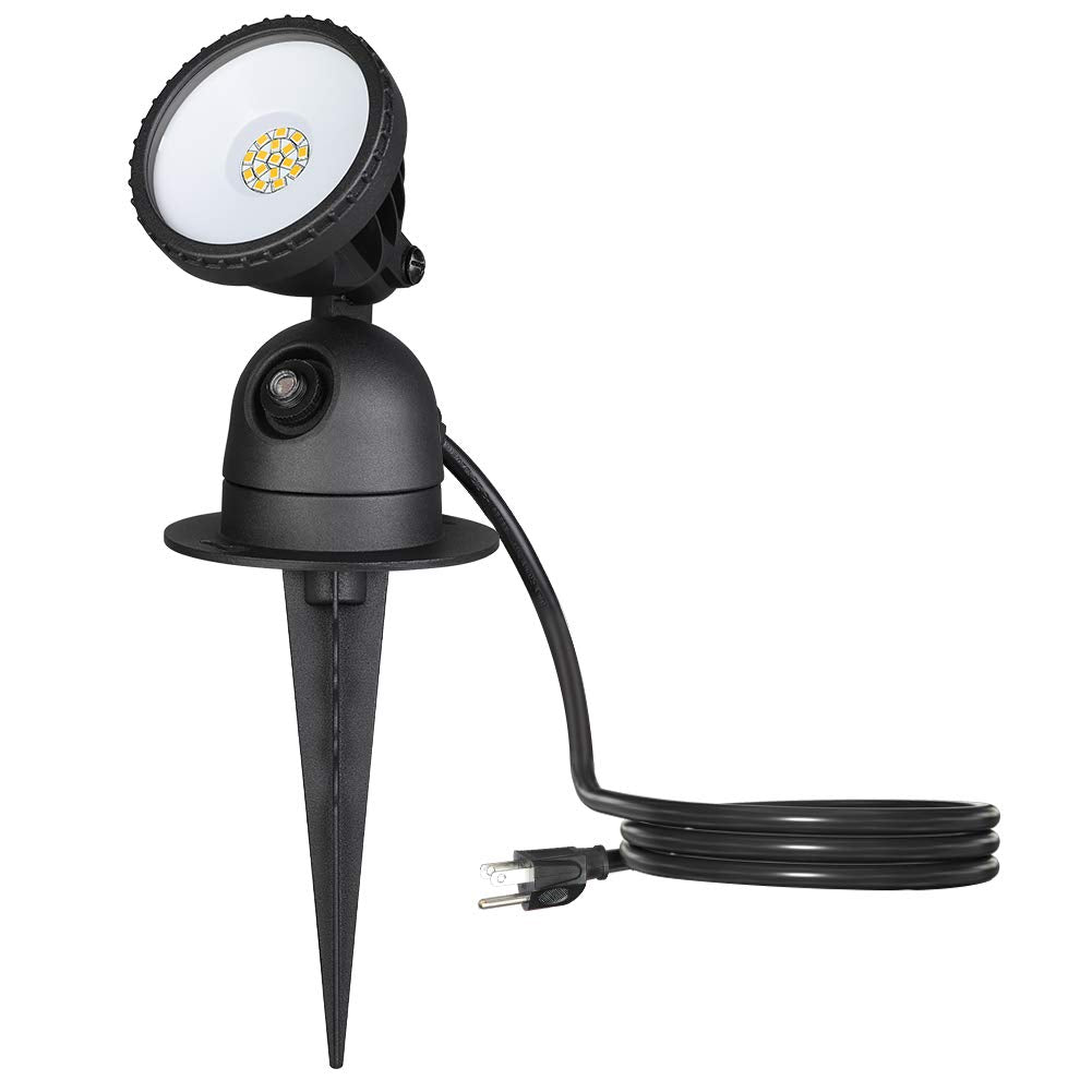 Rynx | Edishine Dusk To Dawn Led Spot Lights, 12W 4000K, Adjustable, Ip65 Waterproof, Warm White