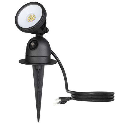 Rynx | Edishine Dusk To Dawn Led Spot Lights, 12W 4000K, Adjustable, Ip65 Waterproof, Warm White