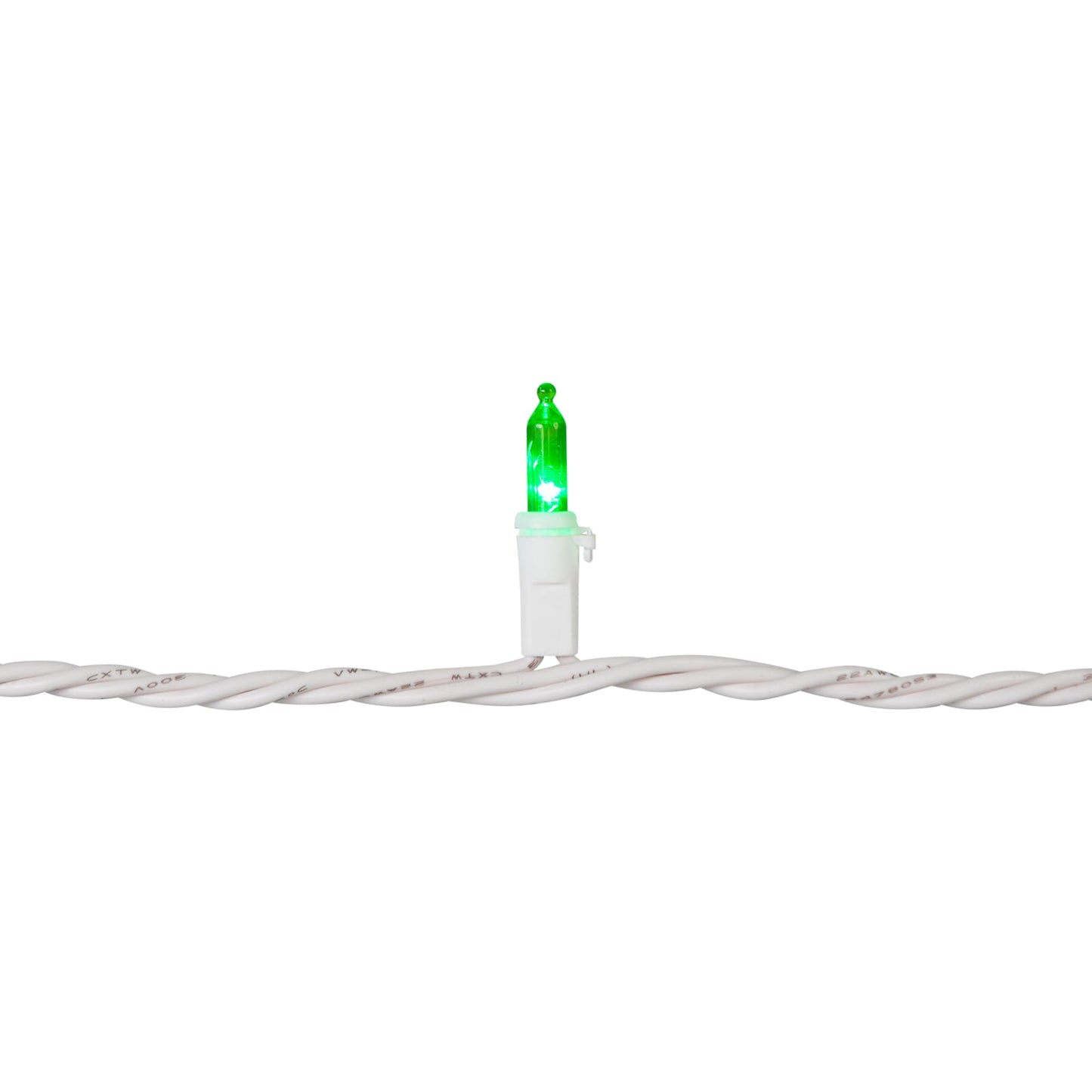 Rynx | Northlight 100 Green Led Mini Christmas Lights - 33Ft White Wire For Holiday Decorations