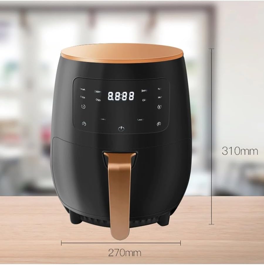 Rynx | Digital Touch Air Fryer – 6L Multifunctional with Bonus 3-piece Nesting Tongs Set