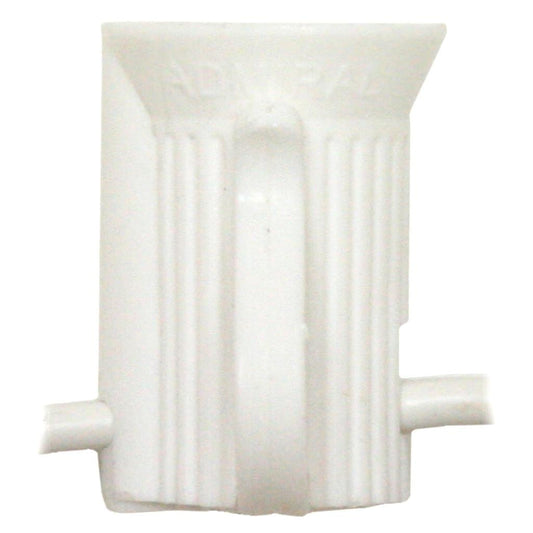 Rynx | Vickerman 100' Commercial C7 Christmas Light Socket Set - 12" Spacing 18 Gauge White Wire