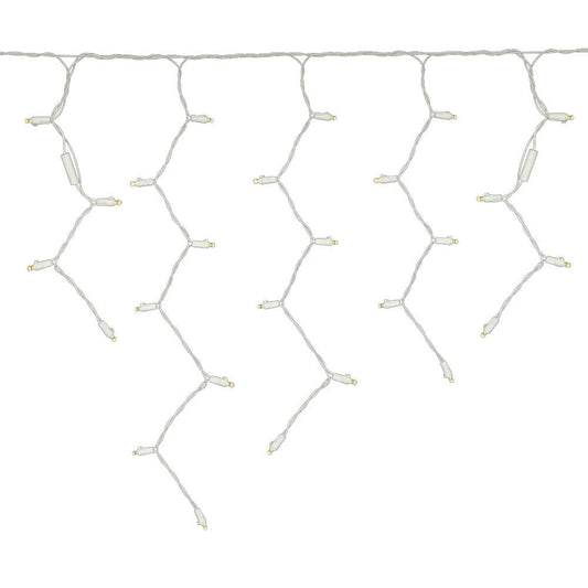 Rynx | Vickerman 70 Lights Warm White Wide Angle Twinkling Lights Set On White Wire