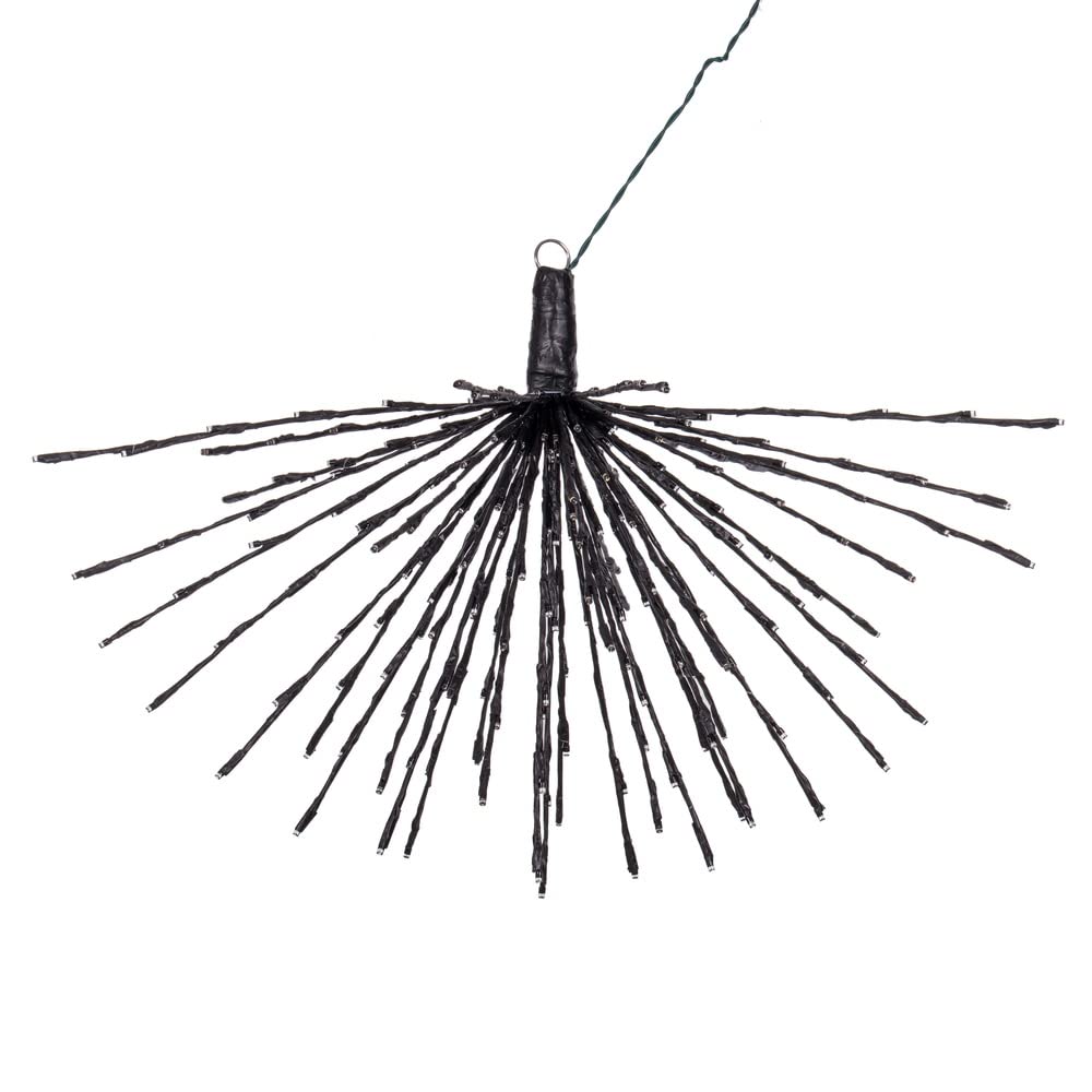 Rynx | Vickerman 240Lt X 32&quot; Black Starburst Warm White 5Mm Blinking Led Light.