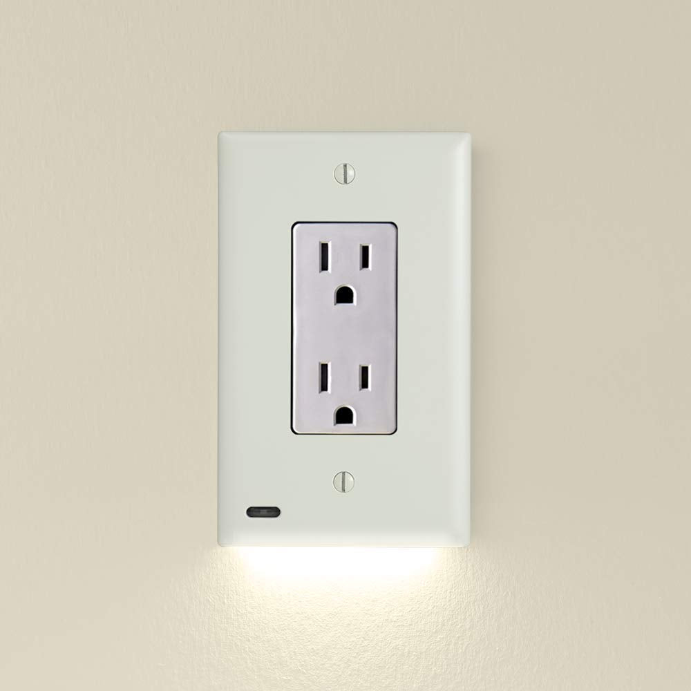 Rynx | 2 Pack - Snappower Guidelight 2 For Outlets [For Standard Decor, Not Gfci Outlets] - Night Light - Electric Outlet Wall Plate