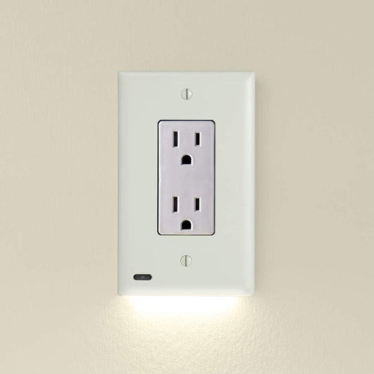 Rynx | 2 Pack - Snappower Guidelight 2 For Outlets [For Standard Decor, Not Gfci Outlets] - Night Light - Electric Outlet Wall Plate