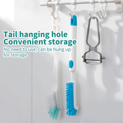 Rynx | Elbow Corner Cleaning Brush - Multi-Purpose Tool for Kitchen Sinks, Bathrooms, Grooves, and Crevices, Ideal for Wash Basins