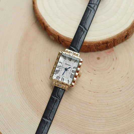 Rynx | Long Block Antique Pocket Watch Women
