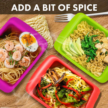 Rynx | Quick Mac and Cheese Microwave Cooker – Ready in 5 Minutes, Perfect for Dorms, Small Kitchens and Offices, BPA-Free and Dishwasher Safe