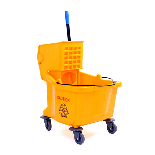 Rynx | 36L side press mop wringer bucket cart