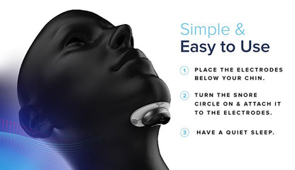Rynx | SNORE CIRCLE - Bluetooth Anti-snoring Device Muscle Stimulator