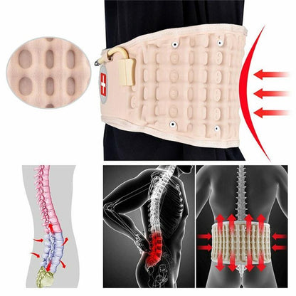 Rynx | Spinal Air Traction Inflatable Belt with Hand Pump