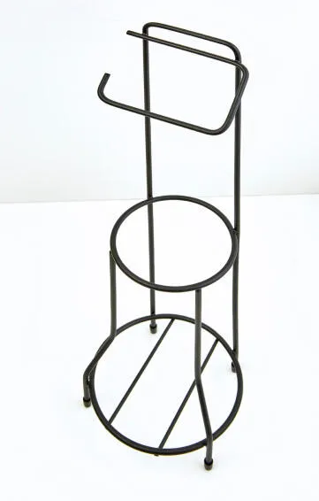 Rynx | Matt Black Toilet Paper Holder Stand