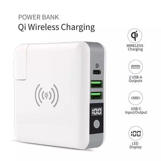 Rynx | Global Travel Charger QI Wireless 10000mah