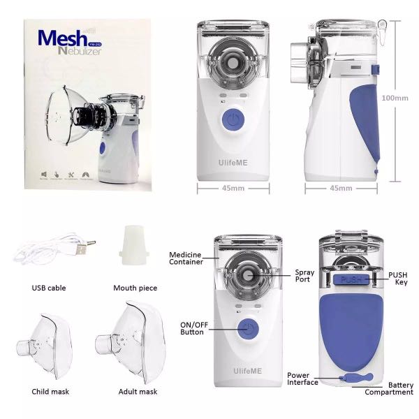Rynx | Portable Ultrasonic Mini Handheld Nebulizer/Inhaler Respirator