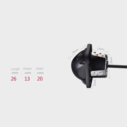 Rynx | Car straw hat form rear view camera car HD night vision rearview camera