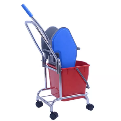 Rynx | Single-Bucket 25L Mop-Wringer Cart