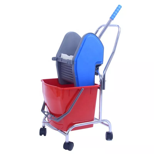 Rynx | Single-Bucket 25L Mop-Wringer Cart