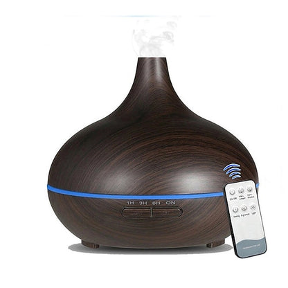 Rynx | Aromatherapy Aroma Oil Diffuser Wood Grain - Remote Control