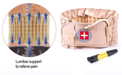 Rynx | Spinal Air Traction Inflatable Belt with Hand Pump