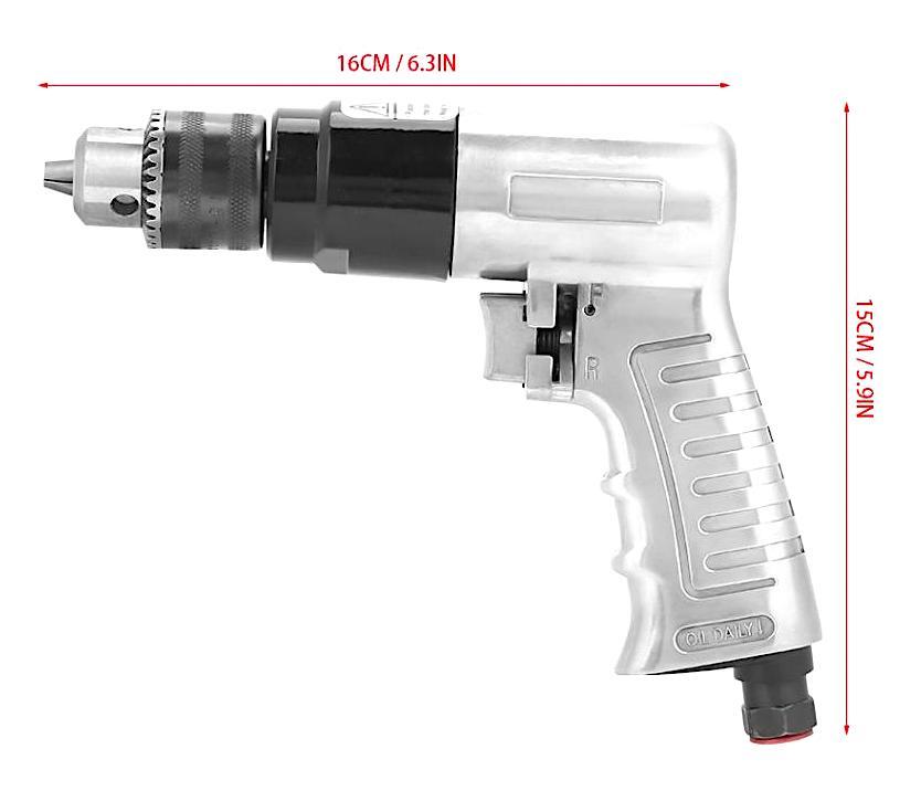 Rynx | 3/8" pneumatic drill 1700RPM