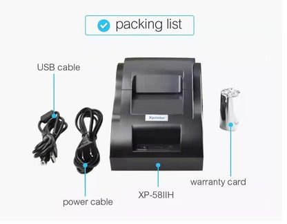 Rynx | Portable USB Bluetooth Thermal Printer