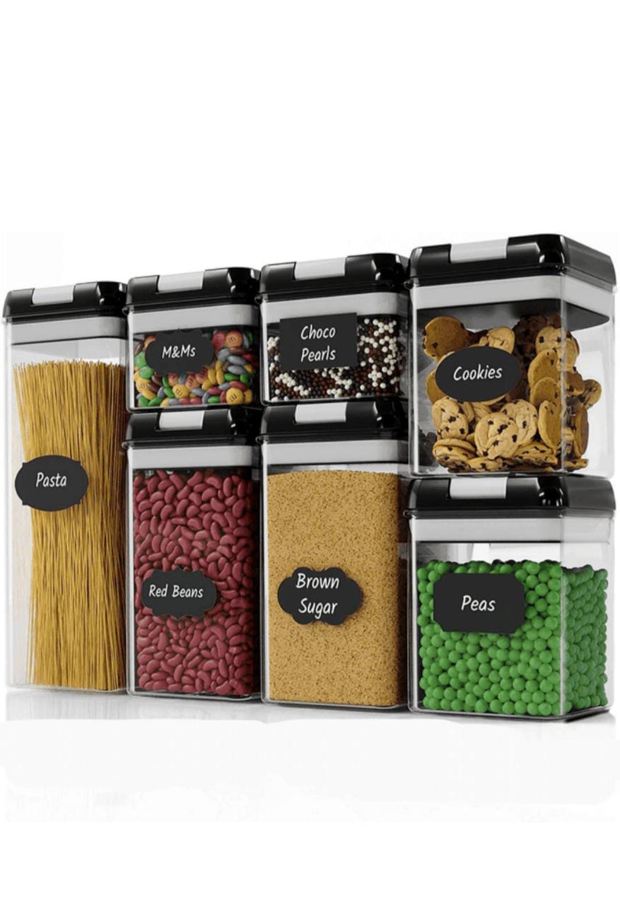 Rynx | 7 Piece Food Storage Container Airtight Set