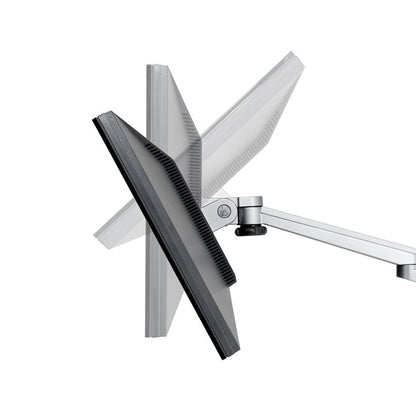 Rynx | Adjustable Dual Monitor Arm with Laptop/Notebook Holder