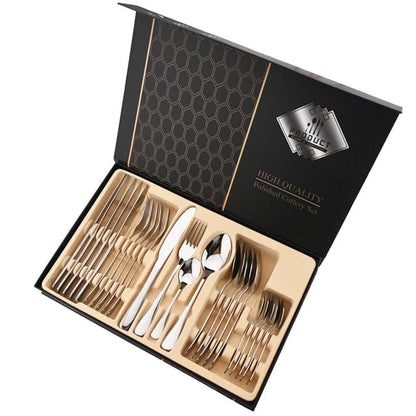 Rynx | 24-piece cutlery set made of stainless steel