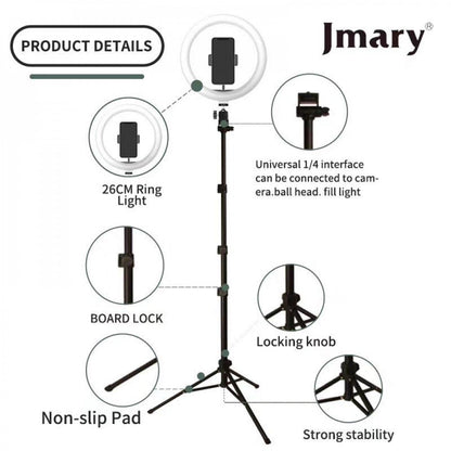 Rynx | Multi-mode LED ring light on tripod